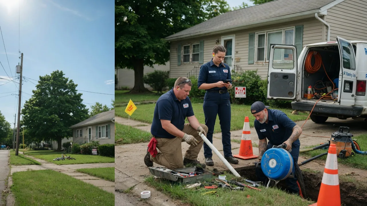 Sewer Line Repair in Broadlands, IL near me